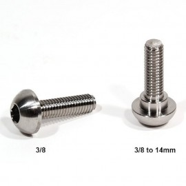 PROFILE TI BUTTON HEAD BOLTS (SINGLES)