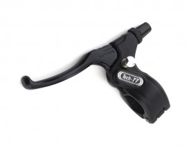 DIA-COMPE TECH 77 LH BRAKE LEVER W STOP BLACK/BLACK