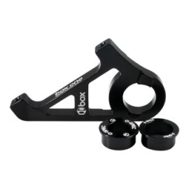 BOX ONE BMX DISC BRAKE ADAPTER (STANDARD 10mm FRAME DROPOUT) BLACK