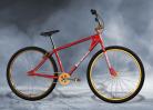 KUWAHARA KW-29 RETRO BMX 29" BIKE RED/GOLD