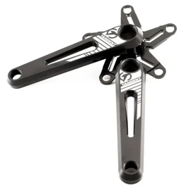 TANGENT HALO DRIVE SYSTEM ALLOY MINI SQUARE TAPER CRANKS BLACK
