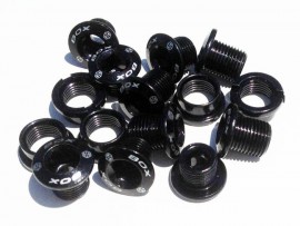 BOX ONE CR-MO CHAINRING BOLTS BLACK