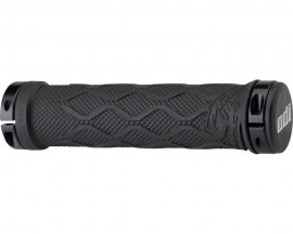 TANGENT FLANGELESS LOCK-ON 130mm GRIPS BLACK