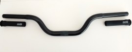 HELIUM RACING ALUMINUM MICRO 3.0" HANDLEBAR BLACK