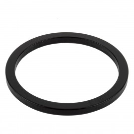 MCS ALUMINUM 1-1/8" HEADSET SPACERS BLACK & SILVER 