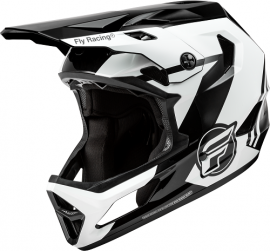 FLY RACING RAYCE HELMET BLACK/WHITE/GREY