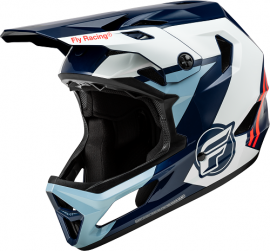 FLY RACING RAYCE HELMET RED/WHITE/BLUE