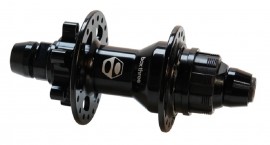 BOX THREE PRO 10mm 36H CASSETTE REAR DISC HUB BLACK