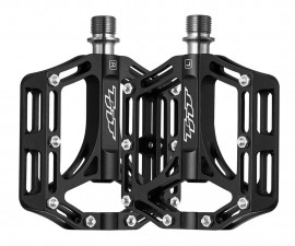 TNT LIGHTWEIGHT MINI/JR/EXPERT TI/ ALUMINUM 9/16" PEDALS BLACK
