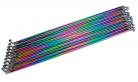 STEEL ED PLATED SPOKES 292mm 14g (36 Bag) JET FUEL
