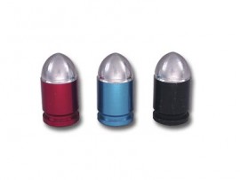 TRIK TOPZ BULLET TIP SCHRADER VALVE CAPS (PAIR)