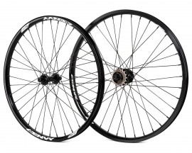 MCS PRO CRUISER CASSETTE 24x1.75" 36H 3/8"CASSETTE WHEELSET BLACK